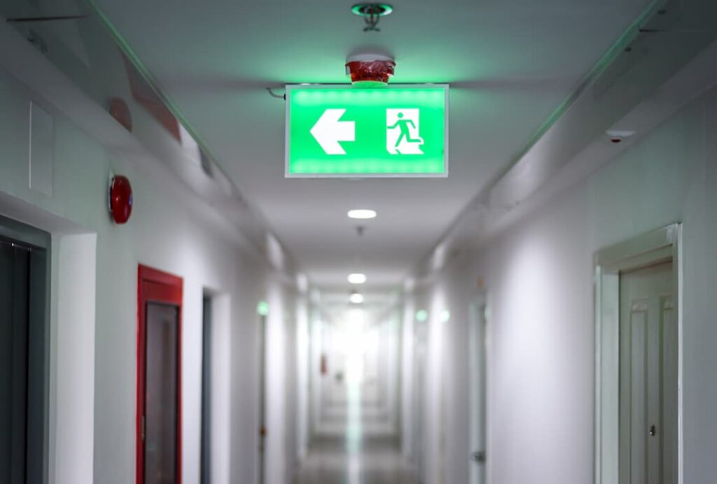 Emergency lighting and safety signag