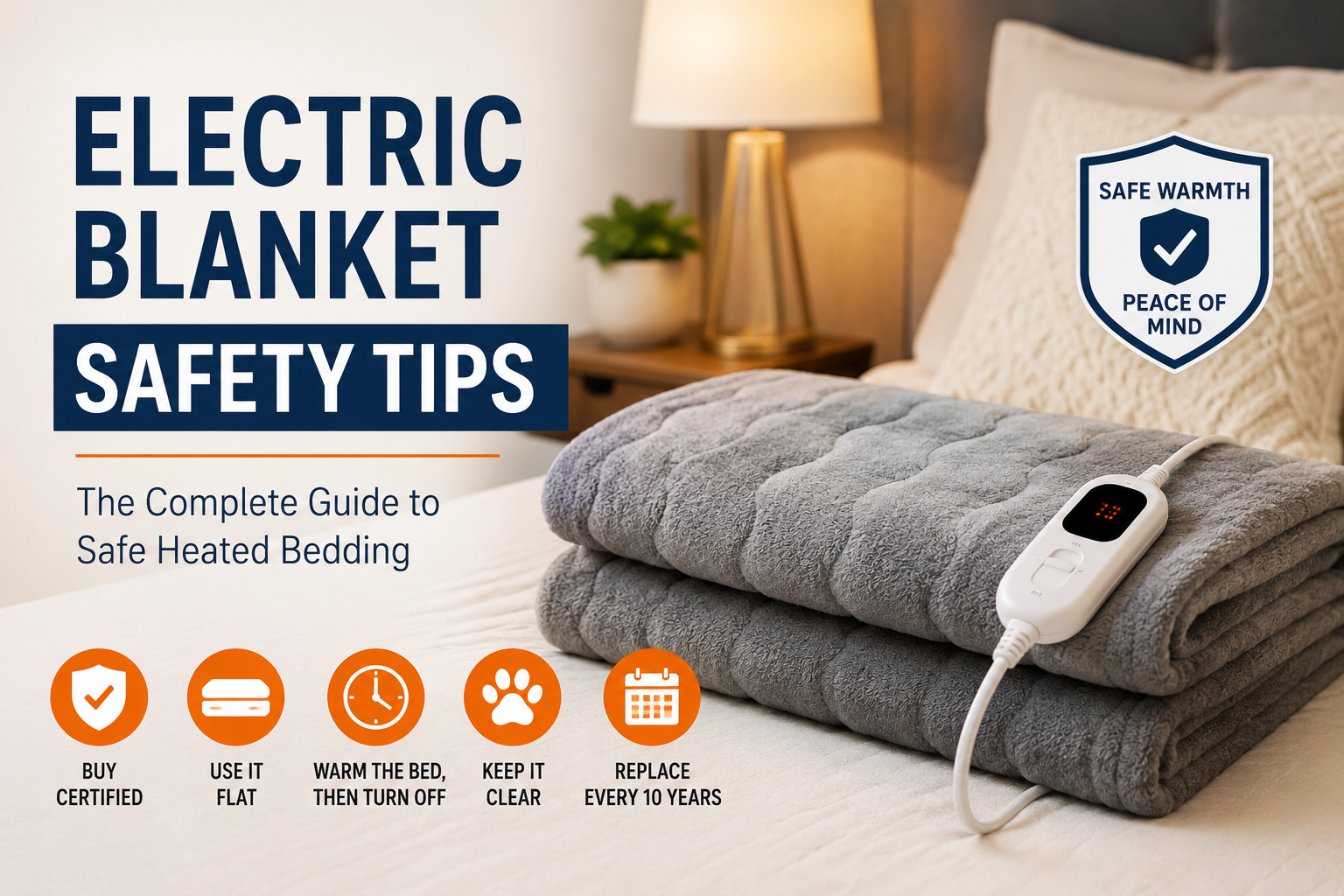 electric blanket safety tips